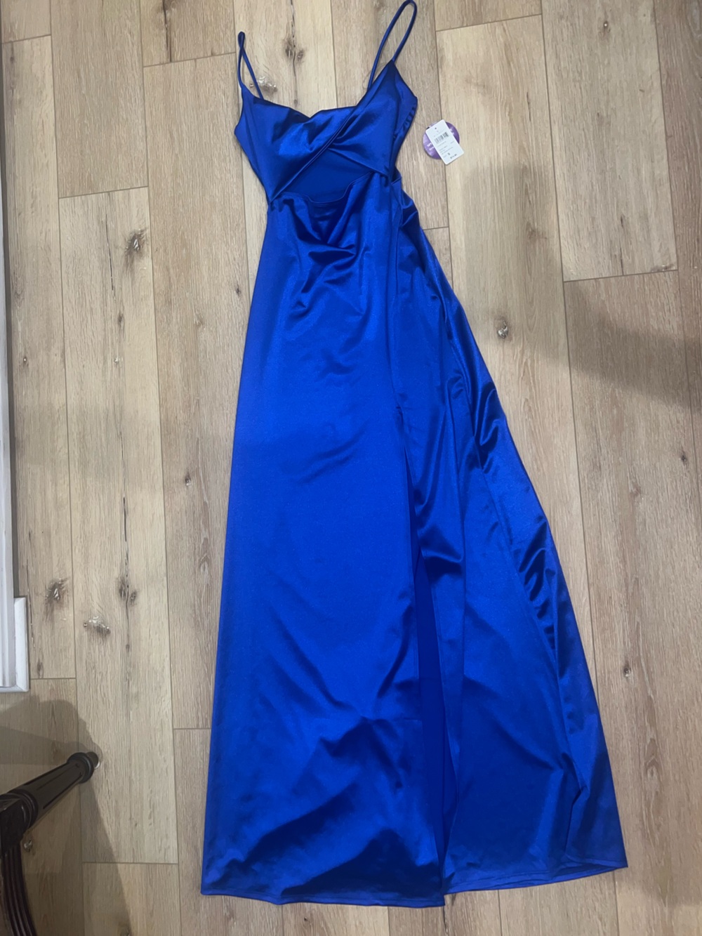 Windsor Cutout Cobalt Blue Maxi Dress